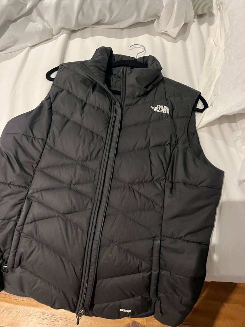 The North Face women’s Black Down Vest